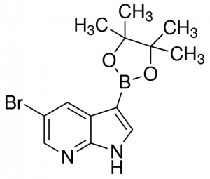 5-Bromo-3-(4,4,5,5-tetramethyl-1,3,2-dioxaborolan-2-yl)-1H-pyrrolo[2,3-b]pyridine ADE001008-1G