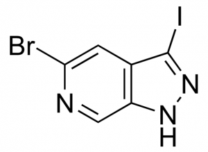 5-Bromo-3-iodo-1H-pyrazolo[3,4-c]pyridine BLN00068-1G
