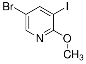 5-Bromo-3-iodo-2-methoxy-pyridine ADE000276-1G