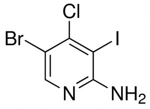 5-Bromo-4-chloro-3-iodopyridin-2-amine ADE000793-1G