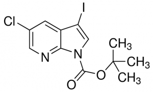5-Chloro-3-iodo-pyrrolo[2,3-b]pyridine-1-carboxylic acid tert-butyl ester ADE000916-1G