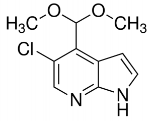 5-Chloro-4-(dimethoxymethyl)-1H-pyrrolo[2,3-b]pyridine ADE001073-1G
