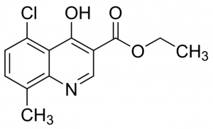 5-Chloro-4-hydroxy-8-methylquinoline-3-carboxylic acid ethyl ester BBO000190-1G