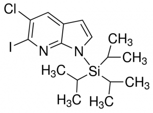 5-Chloro-6-iodo-1-(triisopropylsilyl)-1H-pyrrolo[2,3-b]pyridine ADE001355-1G