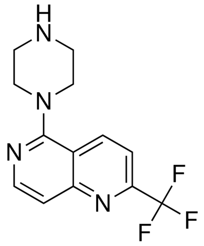 5-piperazin-1-yl-2-(trifluoromethyl)-1,6-naphthyridine CDS013845-250MG