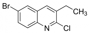 6-Bromo-2-chloro-3-ethylquinoline BBO000267-1G