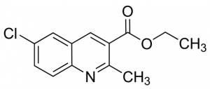 6-Chloro-2-methylquinoline-3-carboxylic acid ethyl ester BBO000203-1G