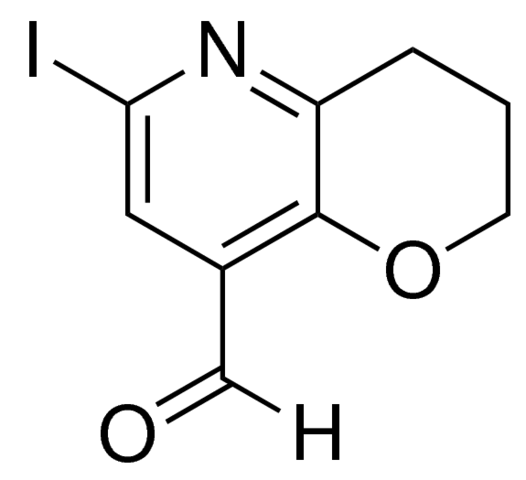 6-Iodo-3,4-dihydro-2H-pyrano[3,2-b]pyridine-8-carbaldehyde ADE000010-1G