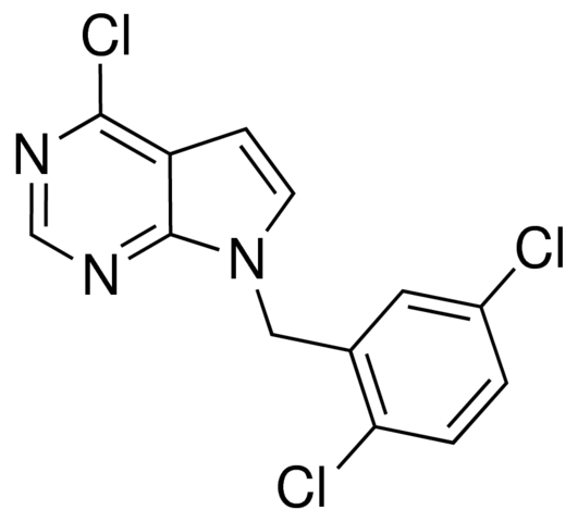 7-(2,5-Dichlorobenzyl)-4-chloro-7H-pyrrolo[2,3-d]pyrimidine JRD0188-1G