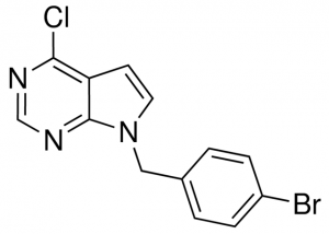7-(4-Bromobenzyl)-4-chloro-7H-pyrrolo[2,3-d]pyrimidine JRD0189-1G
