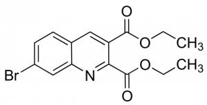 7-Bromoquinoline-2,3-dicarboxylic acid diethyl ester BBO000029-1G