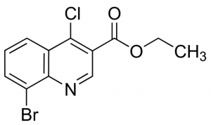8-Bromo-4-chloroquinoline-3-carboxylic acid ethyl ester BBO000341-1G
