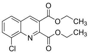 8-Chloroquinoline-2,3-dicarboxylic acid diethyl ester BBO000040-1G