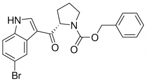 Benzyl (S)-2-(5-bromo-1H-indole-3-carbonyl)pyrrolidine-1-carboxylate 901719-100MG