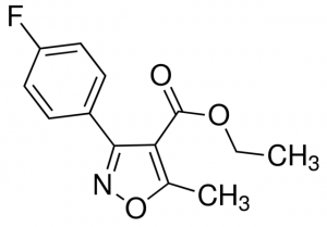 Ethyl 3-(4-fluorophenyl)-5-methylisoxazole-4-carboxylate JRD0100-1G