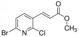 Methyl 3-(6-bromo-2-chloropyridin-3-yl)acrylate ADE000609-1G