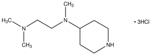 N,N,N-Trimethyl-N-piperidin-4-ylethane-1,2-diamine trihydrochloride CBR00605-1G