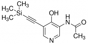N-(4-Hydroxy-5-((trimethylsilyl)ethynyl)pyridin-3-yl)acetamide ADE000721-1G