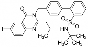 N-(tert-Butyl)-4-((6-iodo-4-oxo-2-propylquinazolin-3(4H)-yl)methyl)-[1,1-biphenyl]-2-sulfonamide 901752-100MG