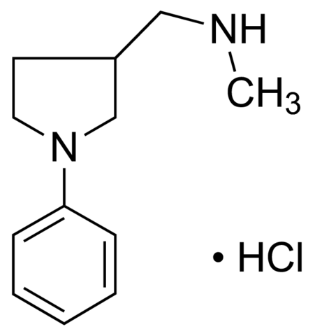 N-Methyl-1-(1-phenylpyrrolidin-3-yl)methanamine hydrochloride CBR01195-1G