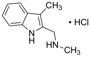 N-Methyl-1-(3-methyl-1H-indol-2-yl)methanamine hydrochloride CBR01262-1G