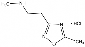 N-Methyl-2-(5-methyl-1,2,4-oxadiazol-3-yl)ethanamine hydrochloride CBR00861-1G