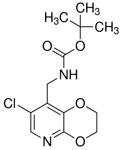tert-Butyl ((7-chloro-2,3-dihydro-[1,4]dioxino[2,3-b]pyridin-8-yl)methyl)carbamate ADE001361-1G