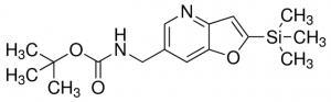 tert-Butyl (2-(trimethylsilyl)furo[3,2-b]pyridin-6-yl)methylcarbamate ADE001199-1G