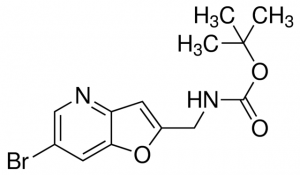 tert-Butyl (6-bromofuro[3,2-b]pyridin-2-yl)methylcarbamate ADE001162-1G