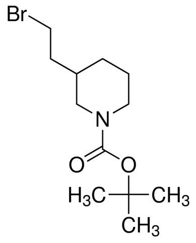 tert-Butyl 3-(2-bromoethyl)piperidine-1-carboxylate CDS009775-100MG