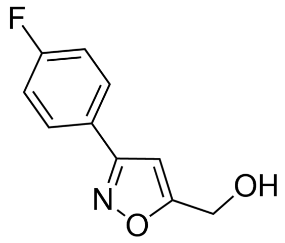 [3-(4-fluoro-phenyl)-isoxazol-5-yl]-methanol JRD0122-1G
