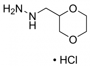 (1,4-Dioxan-2-ylmethyl)hydrazine hydrochloride CBR01545-1G