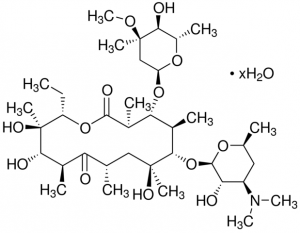 ()-Erythromycin hydrate 