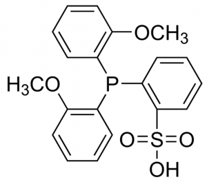 2-[Di(2-methoxyphenyl)phosphino]benzenesulfonic acid 