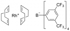 Bis(1,5-cyclooctadiene)rhodium(I) tetrakis[bis(3,5-trifluoromethyl)phenyl]borate 