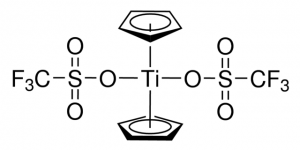Bis(cyclopentadienyl)titanium(IV) bis(trifluoromethanesulfonate) 