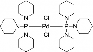 Dichlorobis[tri(1-piperidinyl)phosphine]palladium(II) 