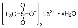 Lanthanum(III) trifluoromethanesulfonate hydrate 
