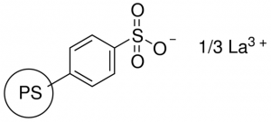 Lanthanum(III), polymer-bound 