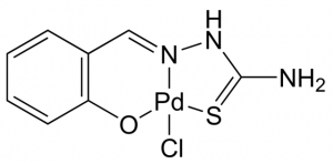 Salicylaldehyde thiosemicarbazone palladium(II) chloride 