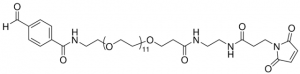 4-formyl-benzamido-dPEG12-EDA-MAL 