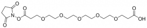 Acid-dPEG5-NHS ester 