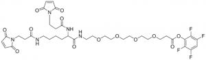 Bis-MAL-Lysine-dPEG4-TFP ester 