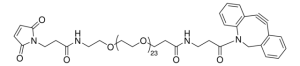 DBCO-dPEG 24-MAL 
