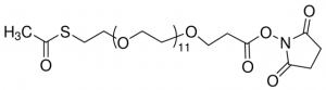 dPEG12-SATA (S-acetyl-dPEG12-NHS ester) 