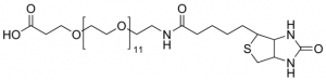 O-[2-(Biotinylamino)ethyl]-O-(2-carboxyethyl)undecaethylene glycol 689998-100MG