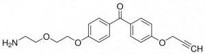 (4-(2-(2-Aminoethoxy)ethoxy)phenyl)(4-(prop-2-yn-1-yloxy)phenyl)methanone 900603-100MG