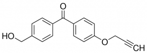 (4-(Hydroxymethyl)phenyl)(4-(prop-2-yn-1-yloxy)phenyl)methanone 900617-50MG
