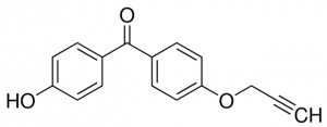 (4-Hydroxyphenyl)(4-(prop-2-yn-1-yloxy)phenyl)methanone 900615-100MG