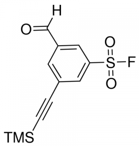 3-Formyl-5-((trimethylsilyl)ethynyl)benzenesulfonyl fluoride 900601-100MG